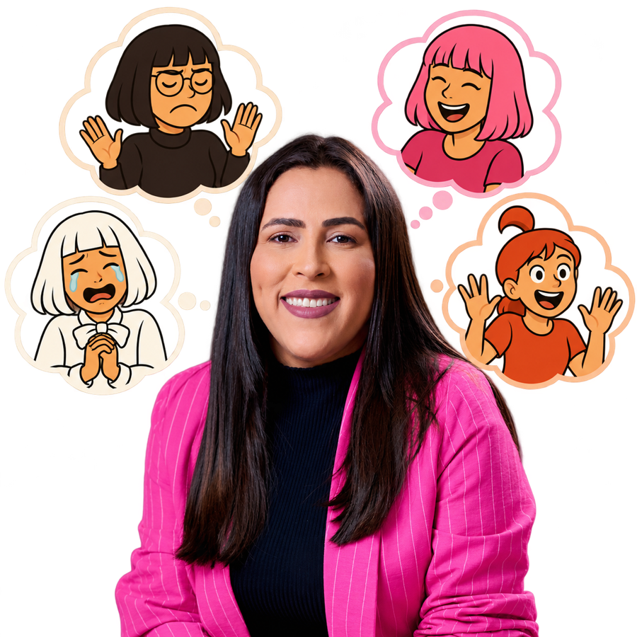 Ana Ricarda e as emoções da Divertidamente Black