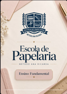 Capa: Escola de Papelaria — Nível Fundamental